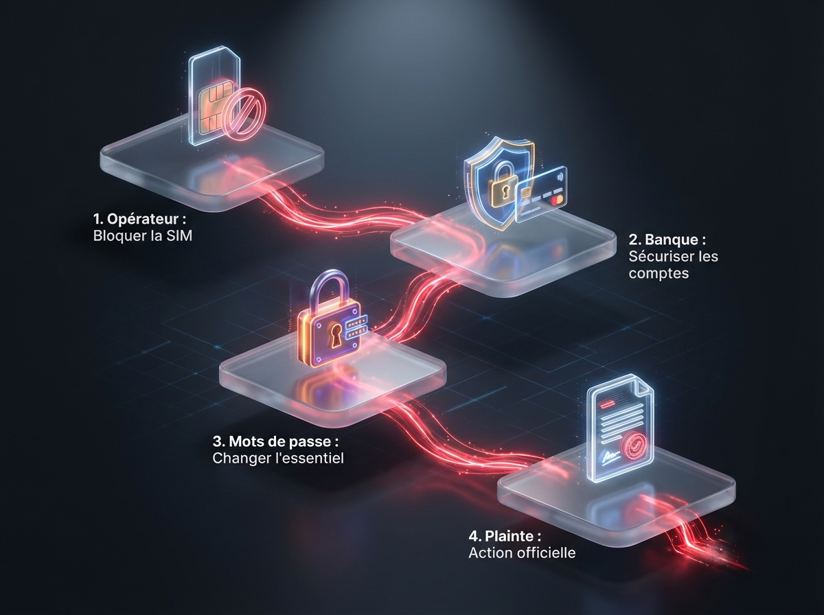 Infographie : Comment savoir si votre carte SIM est piratée ? 5 signes